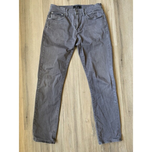 Lucky Brand Men’s Jeans Gray 121 Heritage Slim 31”x32” - Picture 1 of 9
